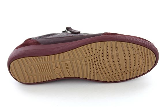 Geox baskets sneakers d6468a bordeaux5421501_4