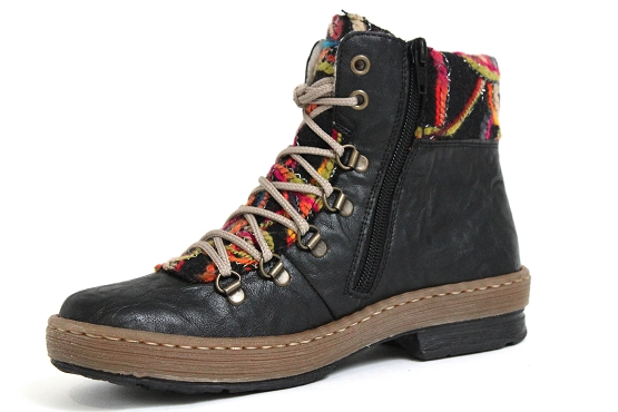 Rieker boots bottine z6743.00 noir5430301_2
