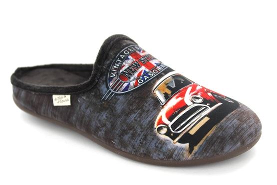 La maison de l espadrille pantoufles 6729.1 marron5437801_2