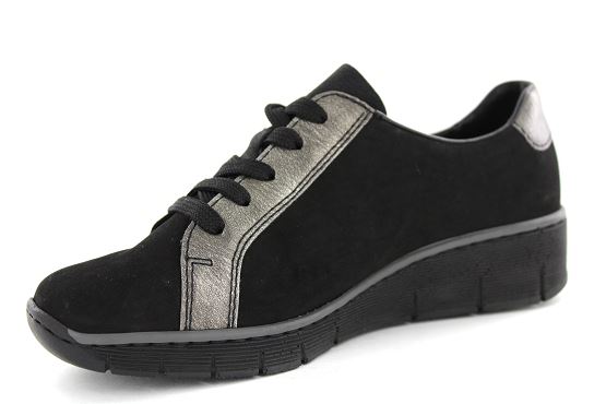 Rieker baskets sneakers 53713.00 noir5448901_2