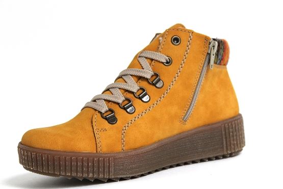 Rieker boots bottine m6411.68 jaune5452301_2