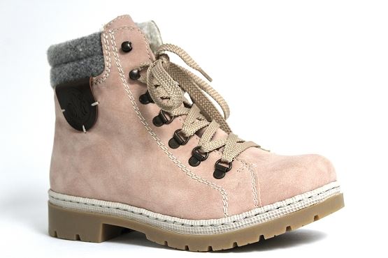 Rieker boots bottine y9430.32 rose5452401_1