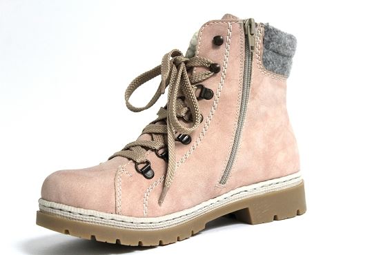 Rieker boots bottine y9430.32 rose5452401_2