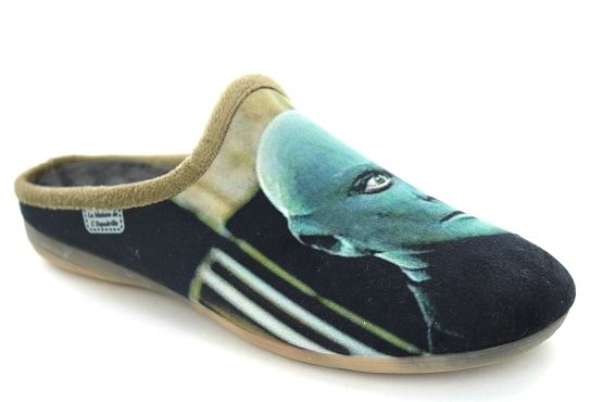 La maison de l espadrille pantoufles 6772 fantomas gris5466501_2