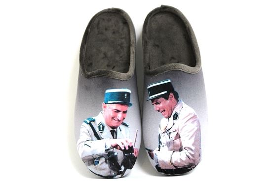 La maison de l espadrille pantoufles 6774 gendarme gris5466701_1