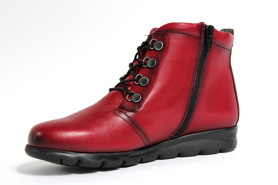 Fluchos boots bottine f0414 rouge5468101_2
