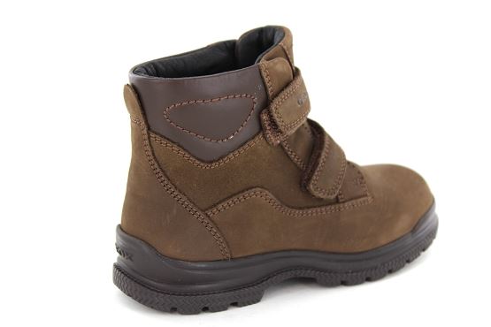 Geox bottes et bottines j845hc marron5475801_3