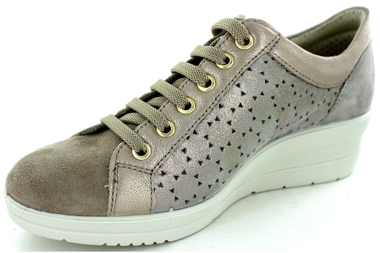 Enval soft baskets sneakers 7271211 d.rosy cuir taupe5490601_2