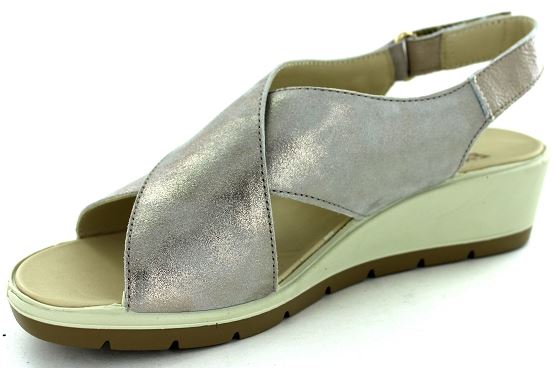 Enval soft sandales nu pieds 7278122 d.celeste cuir taupe5491101_2