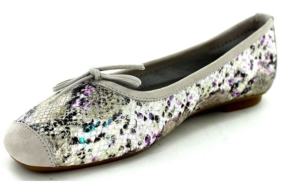 Reqins ballerines rt.08837.12b harmony cuir metal5493901_2