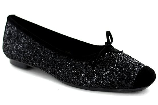 Reqins ballerines rt.00053.12b harmony glitter cc noir5494401_1