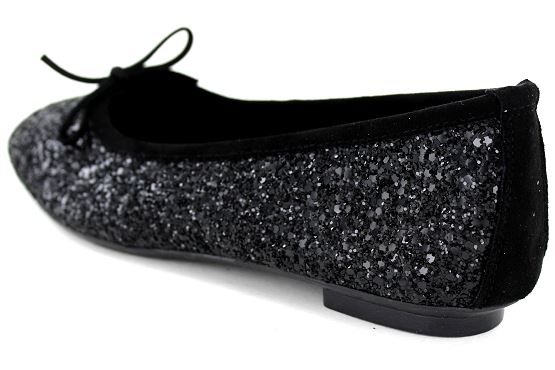 Reqins ballerines rt.00053.12b harmony glitter cc noir5494401_3