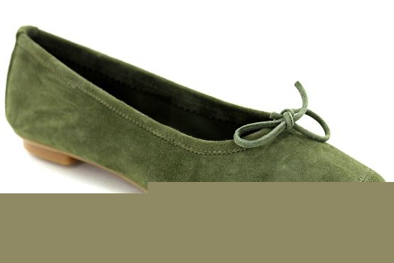 Reqins ballerines rt.00051.12b harmony peau peau olive5494901_1