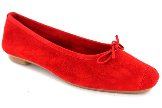 Reqins ballerines rt.00050.8d harmony eclat cc cuir rouge5495201_1