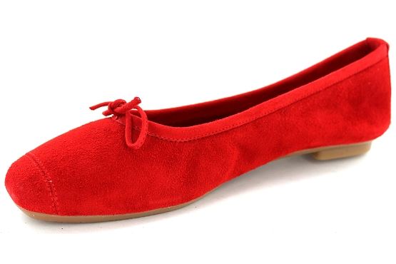 Reqins ballerines rt.00050.8d harmony eclat cc cuir rouge5495201_2