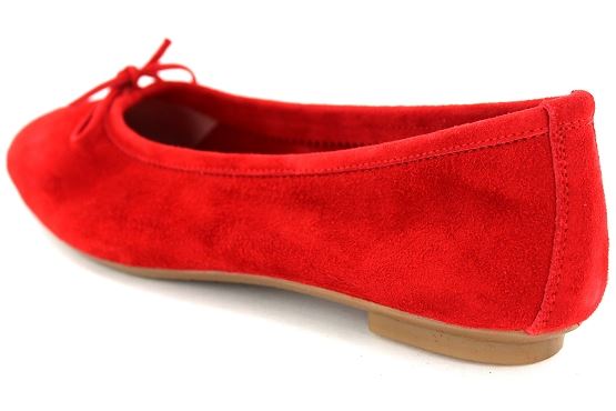 Reqins ballerines rt.00050.8d harmony eclat cc cuir rouge5495201_3