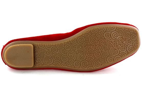 Reqins ballerines rt.00050.8d harmony eclat cc cuir rouge5495201_4