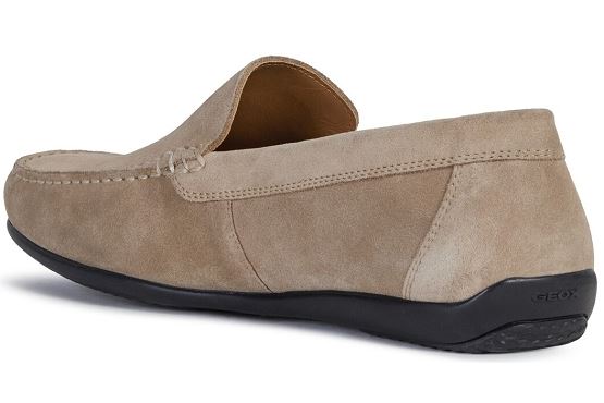 Geox mocassins u020wa 0022 daim beige5495401_2