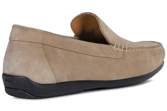 Geox mocassins u020wa 0022 daim beige5495401_3