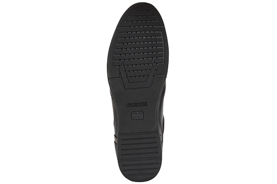 Geox baskets sneakers u157vc 08522 cuir noir5495901_5