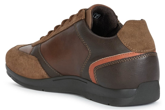 Geox baskets sneakers u157vc 0cl22 cuir camel5496001_2