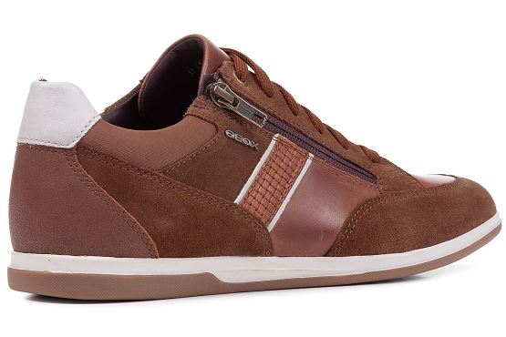 Geox baskets sneakers u154gd 022cl cuir camel5496101_3