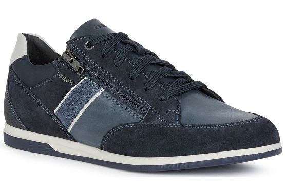 Geox baskets sneakers u154gd 022cl cuir marine5496201_1