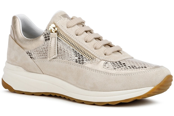 Geox baskets sneakers d152sa 02241 cuir beige5497401_1