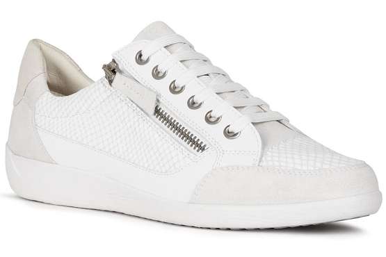 Geox baskets sneakers d6468a 02241 cuir blanc5497601_1