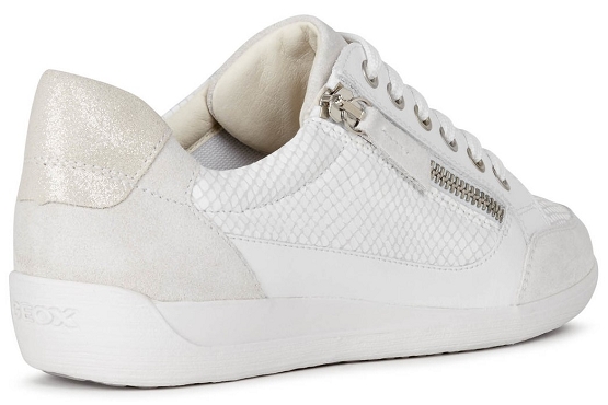 Geox baskets sneakers d6468a 02241 cuir blanc5497601_3