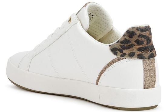 Geox baskets sneakers d156hc 08507 cuir blanc5498001_3