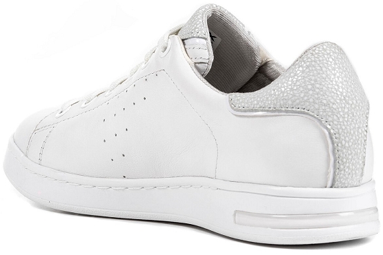 Geox baskets sneakers d621ba 00085 cuir blanc5498101_2