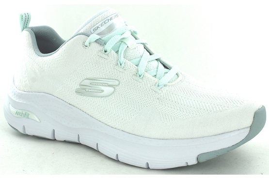 Skechers baskets sneakers 149414 bkw archfit comfy wave 5499201_1