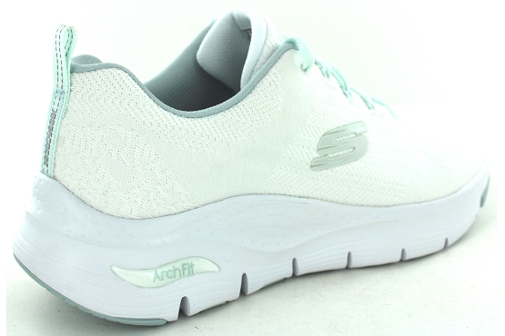 Skechers baskets sneakers 149414 bkw archfit comfy wave 5499201_2