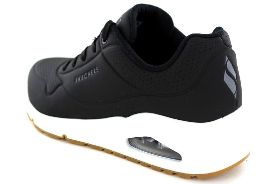 Skechers baskets sneakers 73690 blk uno stand noir5499401_3