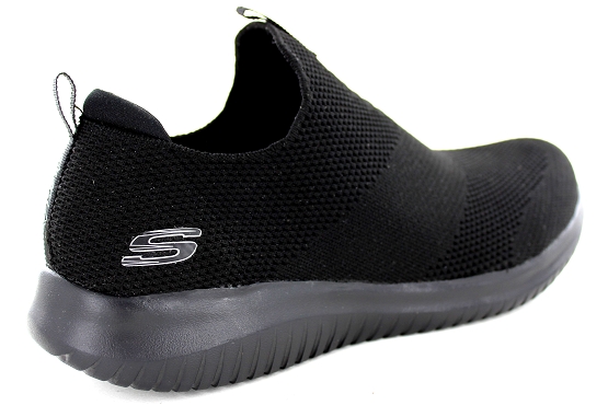 Skechers baskets sneakers 12837 bbk ultra flex noir5499901_2