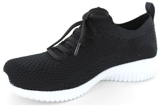 Skechers baskets sneakers 12841 bkw ultra flex noir5500101_2