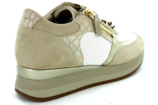 Regarde le ciel baskets sneakers ray.04 5744 alcantara beige5500301_3