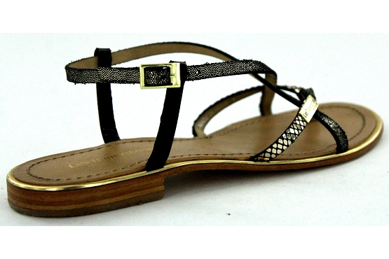 Les tropeziennes sandales nu pieds monaco c09111 cuir noir5507001_2