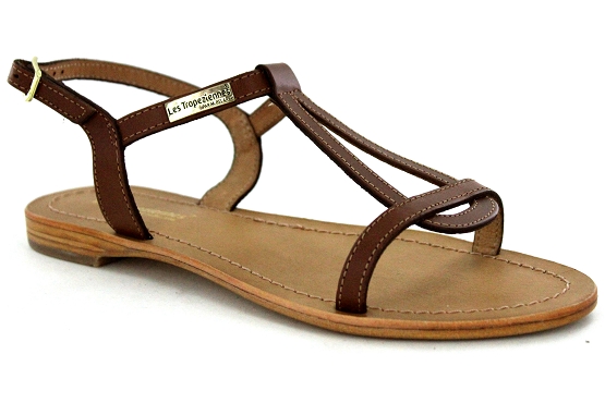 Les tropeziennes sandales nu pieds hamess c11467 cuir tan5507301_1