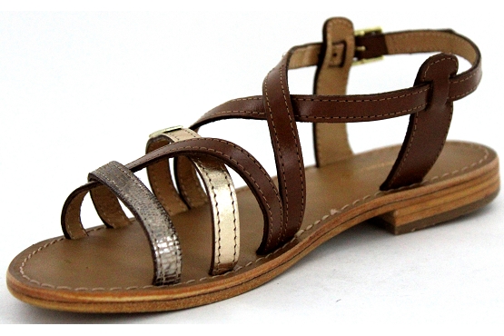 Les tropeziennes sandales nu pieds hapax c11484 cuir tan5507501_3