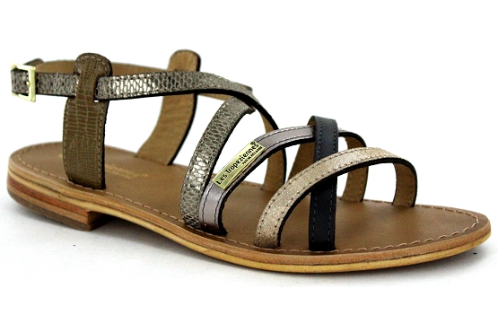 Les tropeziennes sandales nu pieds hapax c19068 cuir taupe5508001_1