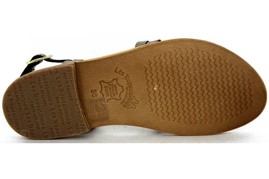 Les tropeziennes sandales nu pieds hapax c19068 cuir taupe5508001_4
