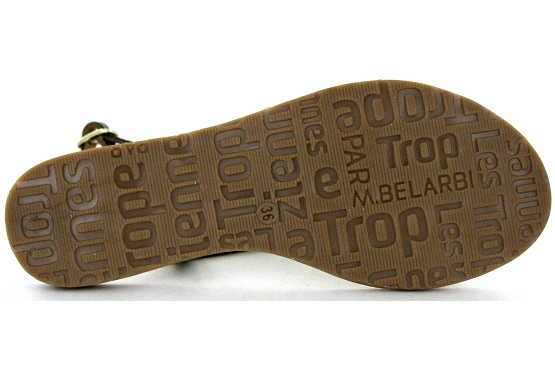 Les tropeziennes sandales nu pieds habuc c27030 vert5508301_4