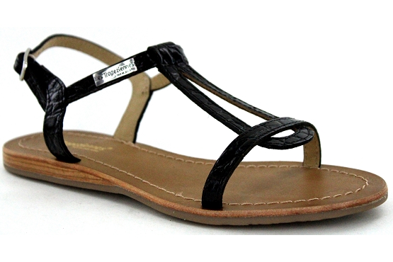 Les tropeziennes sandales nu pieds hacroc c24401 noir5509001_1