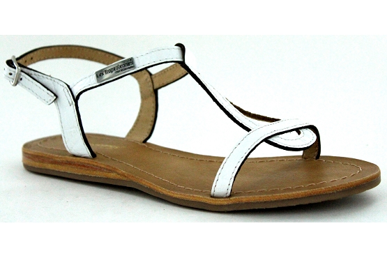 Les tropeziennes sandales nu pieds hacroc c24403 blanc5509301_1