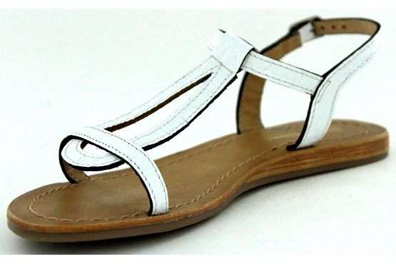 Les tropeziennes sandales nu pieds hacroc c24403 blanc5509301_3