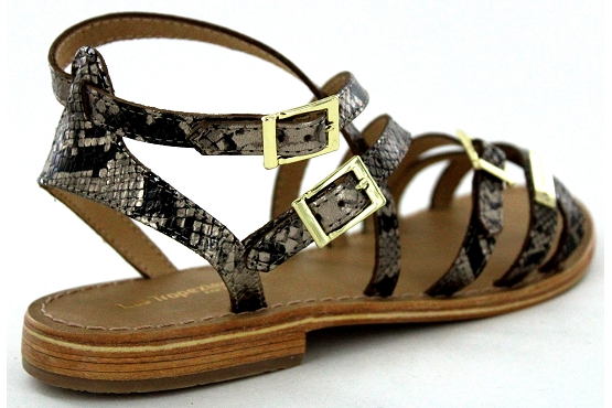 Les tropeziennes sandales nu pieds boucle c27249 gris5510201_2