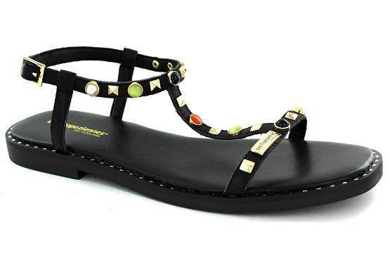 Les tropeziennes sandales nu pieds clelia c27891 noir5511201_1