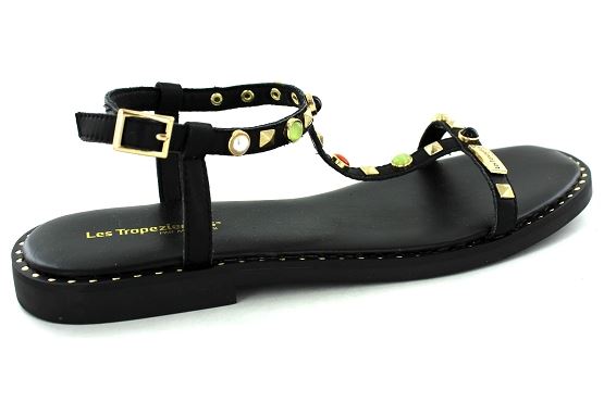 Les tropeziennes sandales nu pieds clelia c27891 noir5511201_3